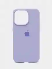 Лавандовый силиконовый защитный чехол Iphone 13 Pro, с закрытым низом