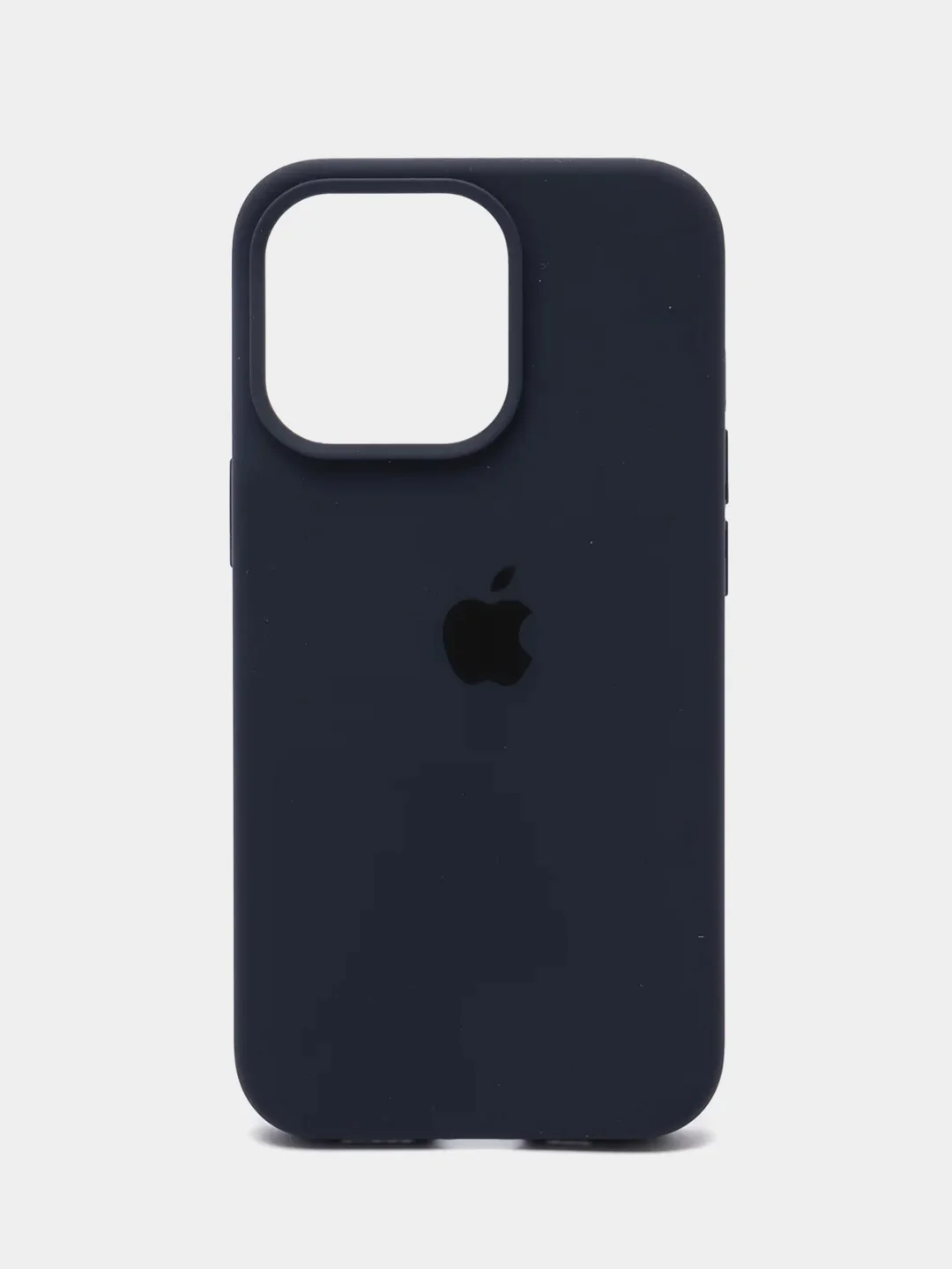 Темно-синий силиконовый защитный чехол Iphone 13 Pro, с закрытым низом