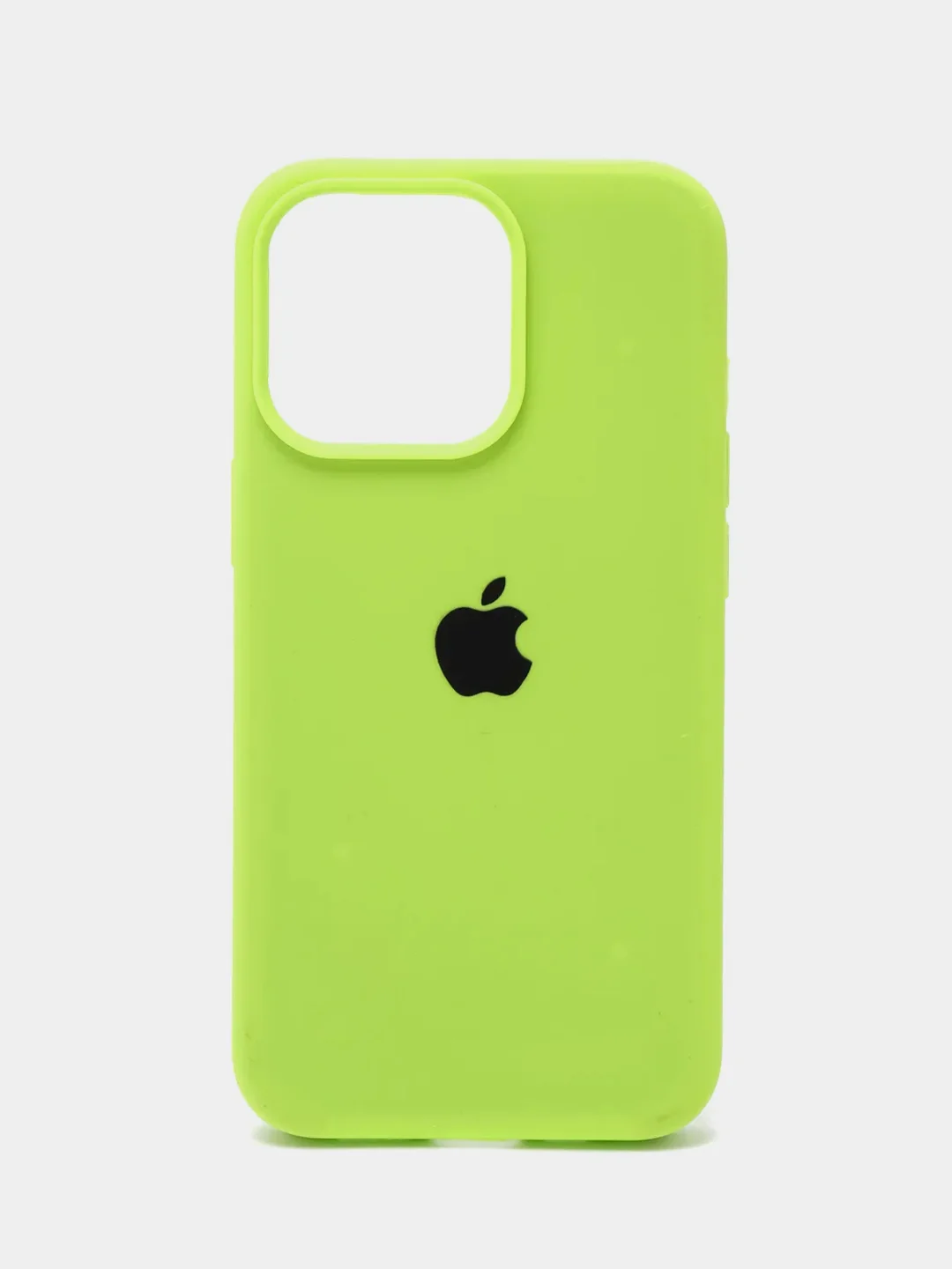 Лайм силиконовый защитный чехол Iphone 13 Pro, с закрытым низом