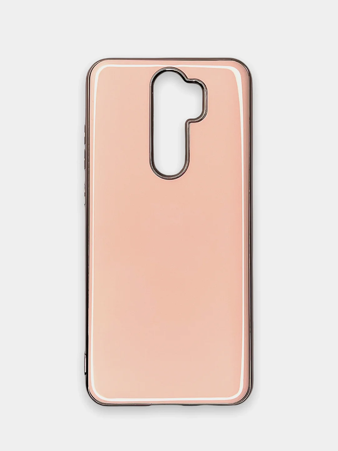 Конфетный чехол Xiaomi Redmi Note 8 Pro, Сяоми Редми Нот 8 Про силиконовый с глянцевой рамкой