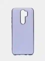 Лавандовый чехол Xiaomi Redmi Note 8 Pro, Сяоми Редми Нот 8 Про силиконовый с глянцевой рамкой