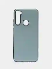 Ледяной чехол Xiaomi Redmi Note 8T цветной, силиконовый, с глянцевой рамкой (Редми Нот 8Т)