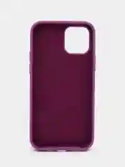 Фиолетовый силиконовый защитный чехол для iPhone 13 Pro Max с закрытым низом