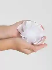 Белый банты для девочек, 9 см