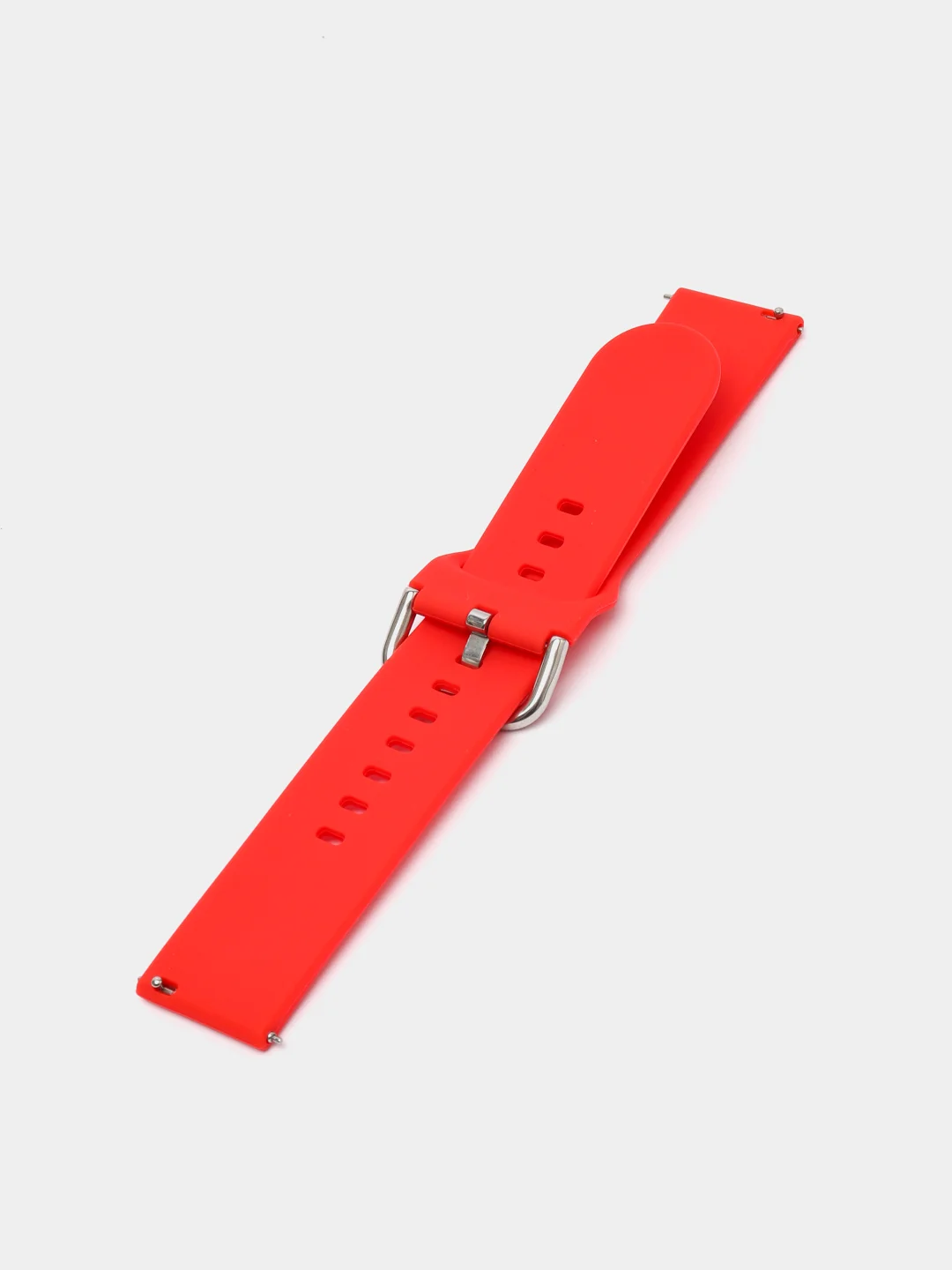 Красный силиконовый ремешок 20мм для Samsung Galaxy Watch 4 5/Gear S2/Galaxy Watch 3 41mm (20мм)