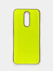 Лимонный чехол Xiaomi Redmi 8, Redmi 8A, Сяоми Редми 8, 8А цветной силиконовый с глянцевой рамкой