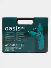 Голубой аккумуляторная отвертка AT-36K Pro J