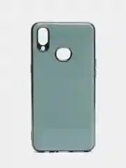 Ледяной чехол Samsung Galaxy A10s, Самсунг Галакси А10с цветной, силиконовый, с глянцевой рамкой