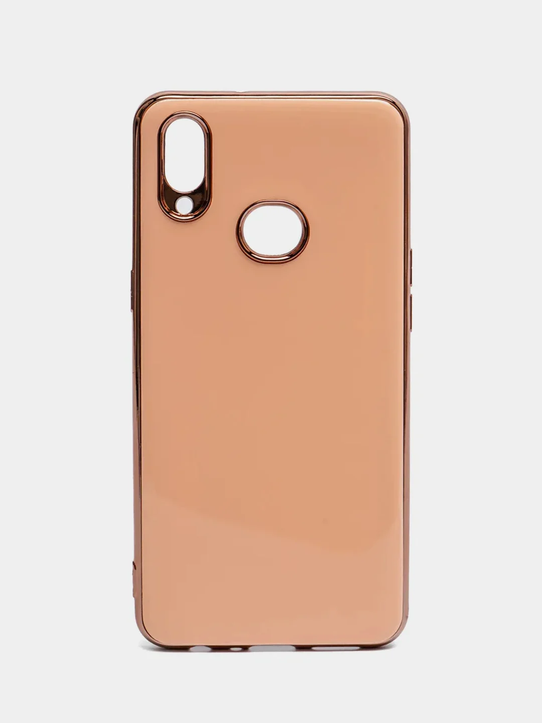 Конфетный чехол Samsung Galaxy A10s, Самсунг Галакси А10с цветной, силиконовый, с глянцевой рамкой