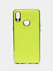 Лимонный чехол Samsung Galaxy A10s, Самсунг Галакси А10с цветной, силиконовый, с глянцевой рамкой
