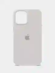Белый силиконовый защитный чехол iphone 12 Pro Max