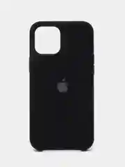 Черный силиконовый защитный чехол iphone 12 Pro Max