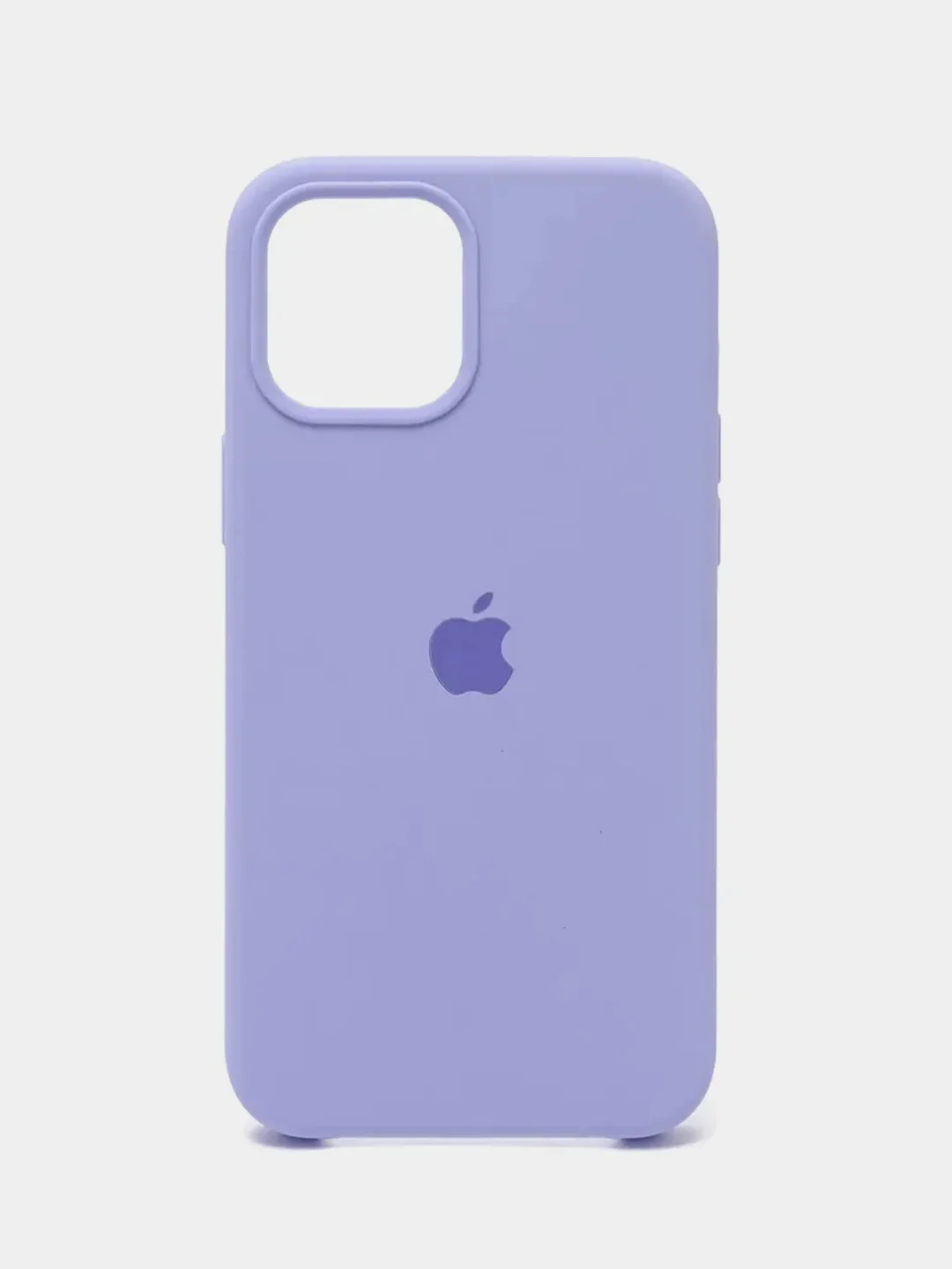 Лавандовый силиконовый защитный чехол iphone 12 Pro Max