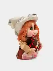 Желтый игрушка "Домовенок"