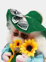 Бирюзовый игрушка "Домовенок"