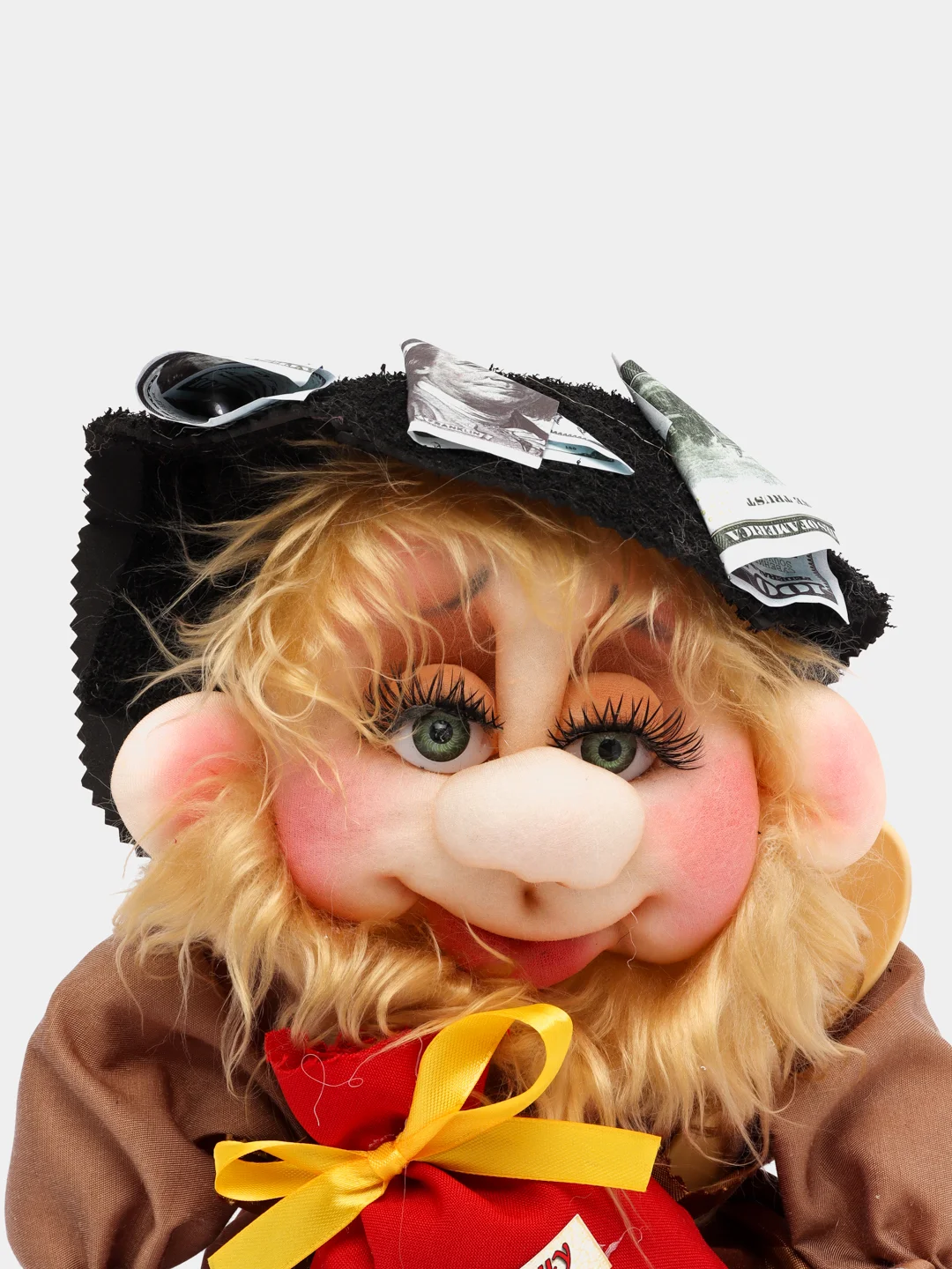Горчичный игрушка "Домовенок"