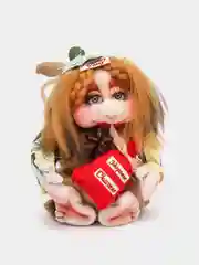 Бордовый игрушка "Домовенок"