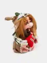 Бордовый игрушка "Домовенок"