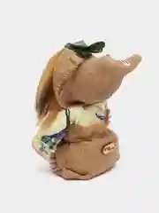 Бордовый игрушка "Домовенок"