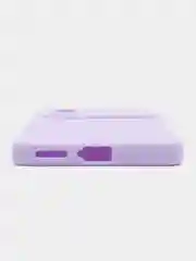 Сиреневый чехол для Xiaomi Poco X4 Pro 5G силиконовый, матовый (Поко Х4 Про 5G)