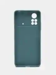 Морской чехол для Xiaomi Poco X4 Pro 5G силиконовый, матовый (Поко Х4 Про 5G)