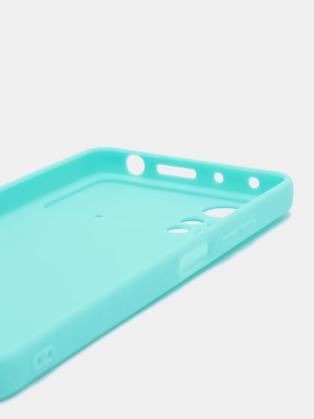 Бирюзовый чехол для Xiaomi Poco X4 Pro 5G силиконовый, матовый (Поко Х4 Про 5G)
