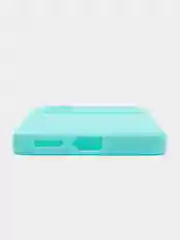 Бирюзовый чехол для Xiaomi Poco X4 Pro 5G силиконовый, матовый (Поко Х4 Про 5G)