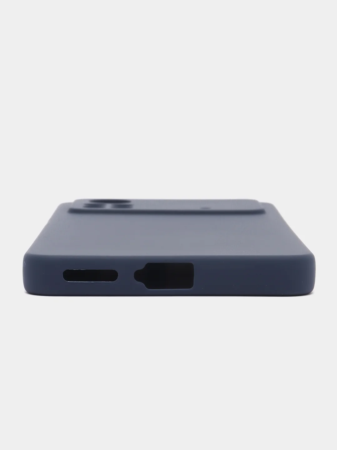 Темно-синий чехол для Xiaomi Poco X4 Pro 5G силиконовый, матовый (Поко Х4 Про 5G)