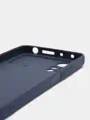 Темно-синий чехол для Xiaomi Poco X4 Pro 5G силиконовый, матовый (Поко Х4 Про 5G)