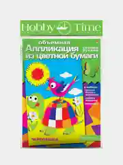 Голубой 3d Аппликация
