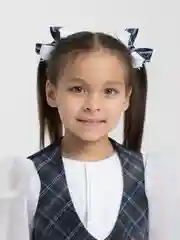 Темно-синий набор больших бантов двухцветных, 2 штуки