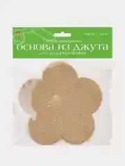 Розовый самоклеящаяся основа из джутадля декорирования 3 шт.