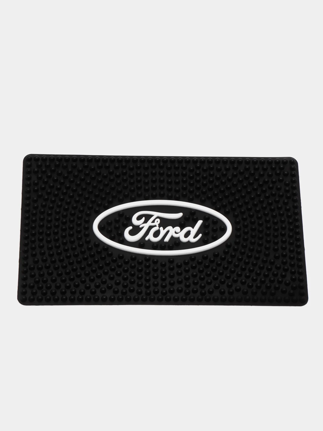 Черный массажный коврик с логотипом автомобиля, в подлокотник, на торпеду Toyota, Mazda, Ford