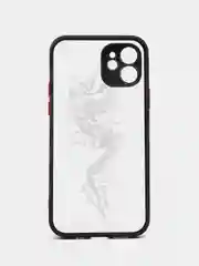 Угольный чехол на iPhone (Айфон) 11/13/14/15/X/XR/7/8 Plus/SE2/XS Max/12 Pro Max про макс