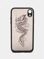 Угольный чехол на iPhone (Айфон) 11/13/14/15/X/XR/7/8 Plus/SE2/XS Max/12 Pro Max про макс