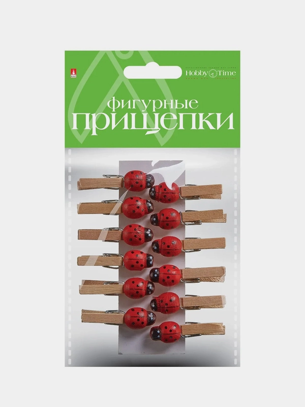 Декоративные фигурные прищепки