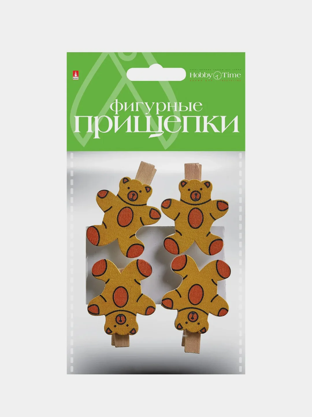 Карамельный декоративные фигурные прищепки