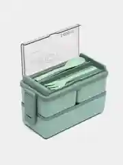 Бирюзовый ланч-бокс контейнер для еды Емкость для хранения продуктов