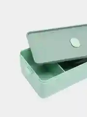 Бирюзовый ланч-бокс контейнер для еды Емкость для хранения продуктов