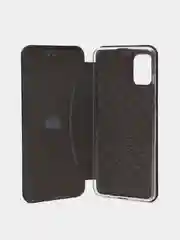 Черный чехол-книжка для Samsung A11,M21,M30s,A51,A50,A01,A71,A20,A30,A41,M31,A01,A10,A31,J2 18,A5