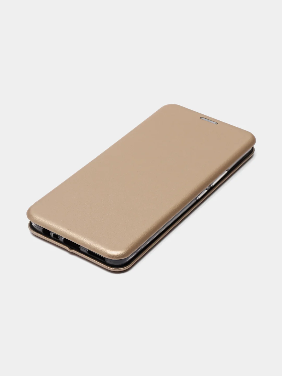 Золотой чехол-книжка Realme 8 / 8 Pro Реалми 8ай / 8 Про