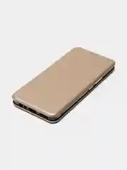 Золотой чехол-книжка Realme 8 / 8 Pro Реалми 8ай / 8 Про