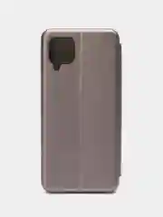 Серый чехол книжка для Samsung A12, A22 / M32, A32, A02, A02S