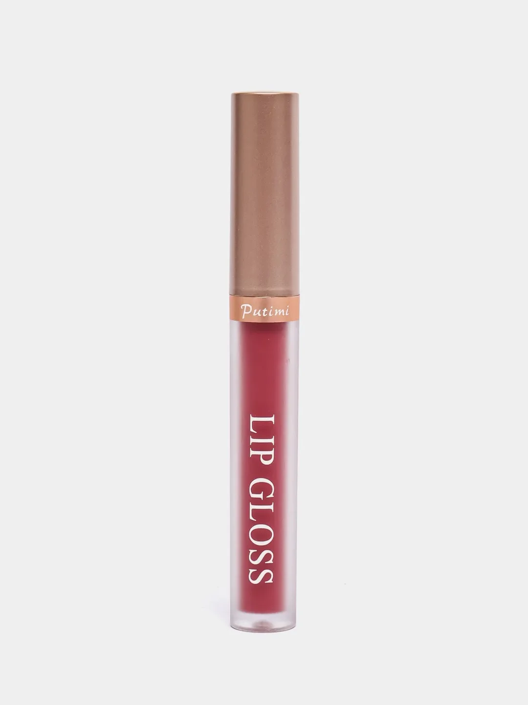 Фуксия помада для губ жидкая матовая PUTIMI LIP GLOSS, 8 топовых оттенков