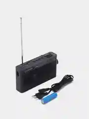 Радиоприемник FM, AM, SWс поддержкой MP3 и Bluetooth, Harper HDRS-377, черный