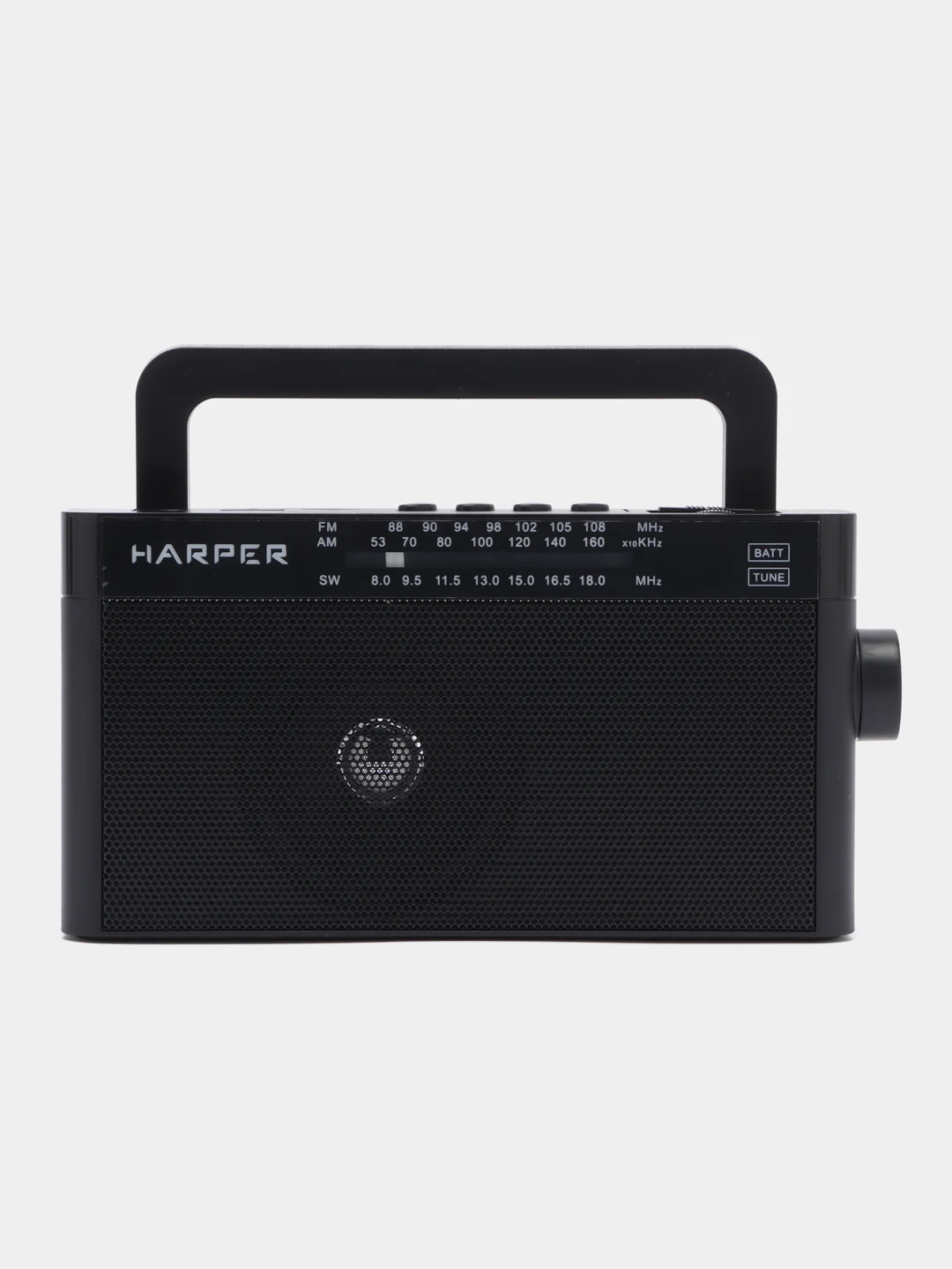 Радиоприемник FM, AM, SWс поддержкой MP3 и Bluetooth, Harper HDRS-377, черный
