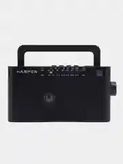 Радиоприемник FM, AM, SWс поддержкой MP3 и Bluetooth, Harper HDRS-377, черный
