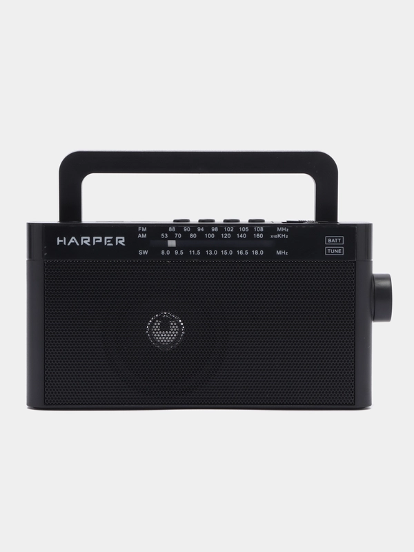 Радиоприемник FM, AM, SWс поддержкой MP3 и Bluetooth, Harper HDRS-377, черный
