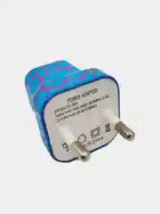 Синий сетевое зарядное устройство 1 USB СЗУ блок питания адаптер для розетки 1А