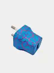 Синий сетевое зарядное устройство 1 USB СЗУ блок питания адаптер для розетки 1А